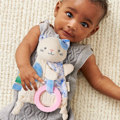Bitzy Crinkle™ Sensory Crinkle Toy with Teether