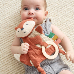 Bitzy Crinkle™ Sensory Crinkle Pal Fox