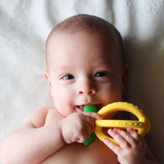 Bitzy Biter™ Teether Ball Lemon