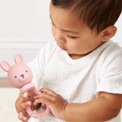 Shake & Smile™ Silicone Rattle Teether