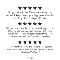 Itzy Keys™ Teething Rings